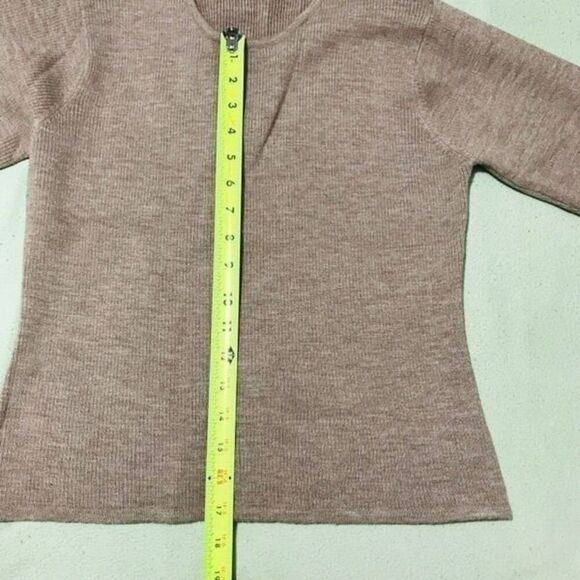 Saks fifth Avenue The workers Sweater 95% wool size M 0691 - Picture 5 of 6